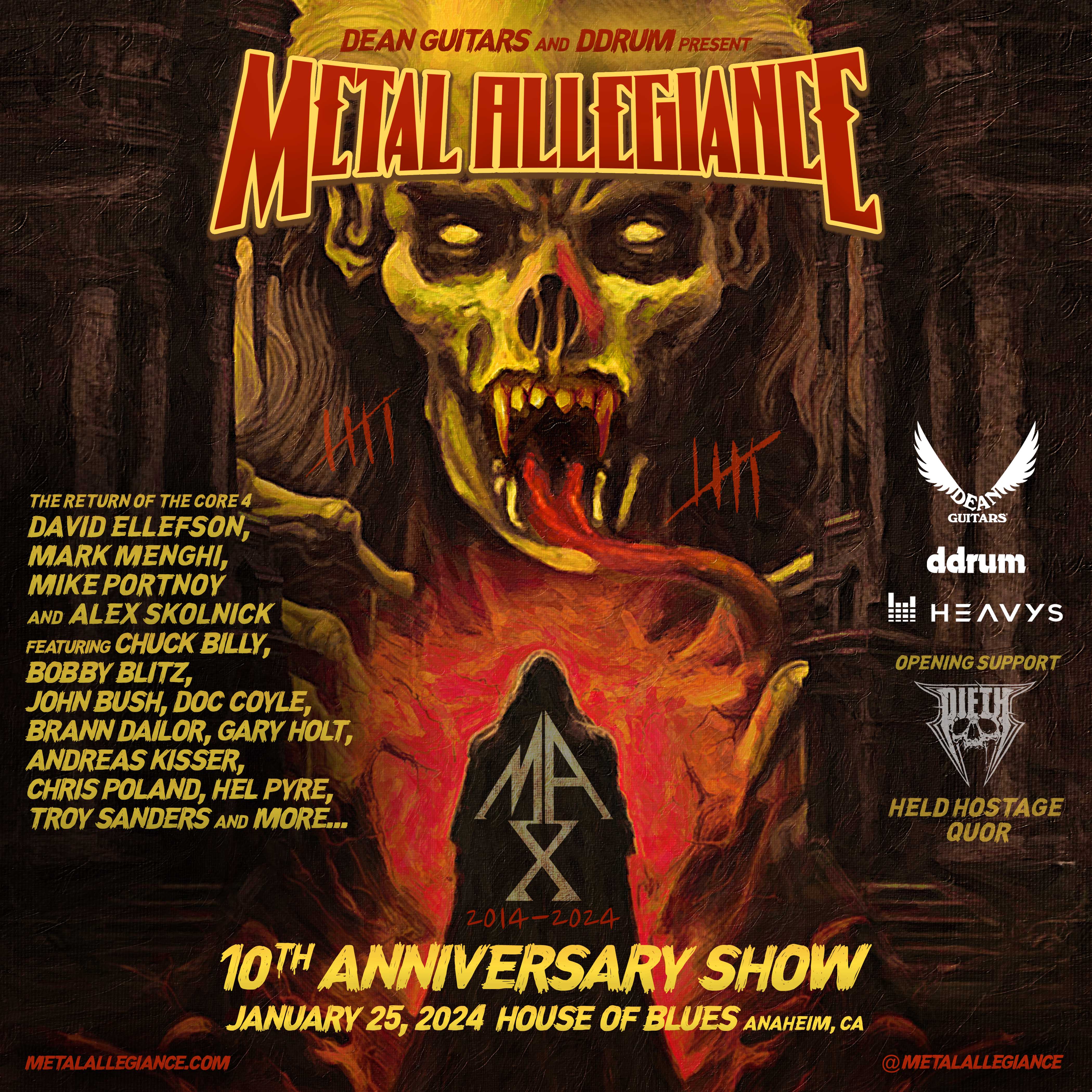 Get Tickets: QUOR Set to Rock Anaheim with Metal Allegiance